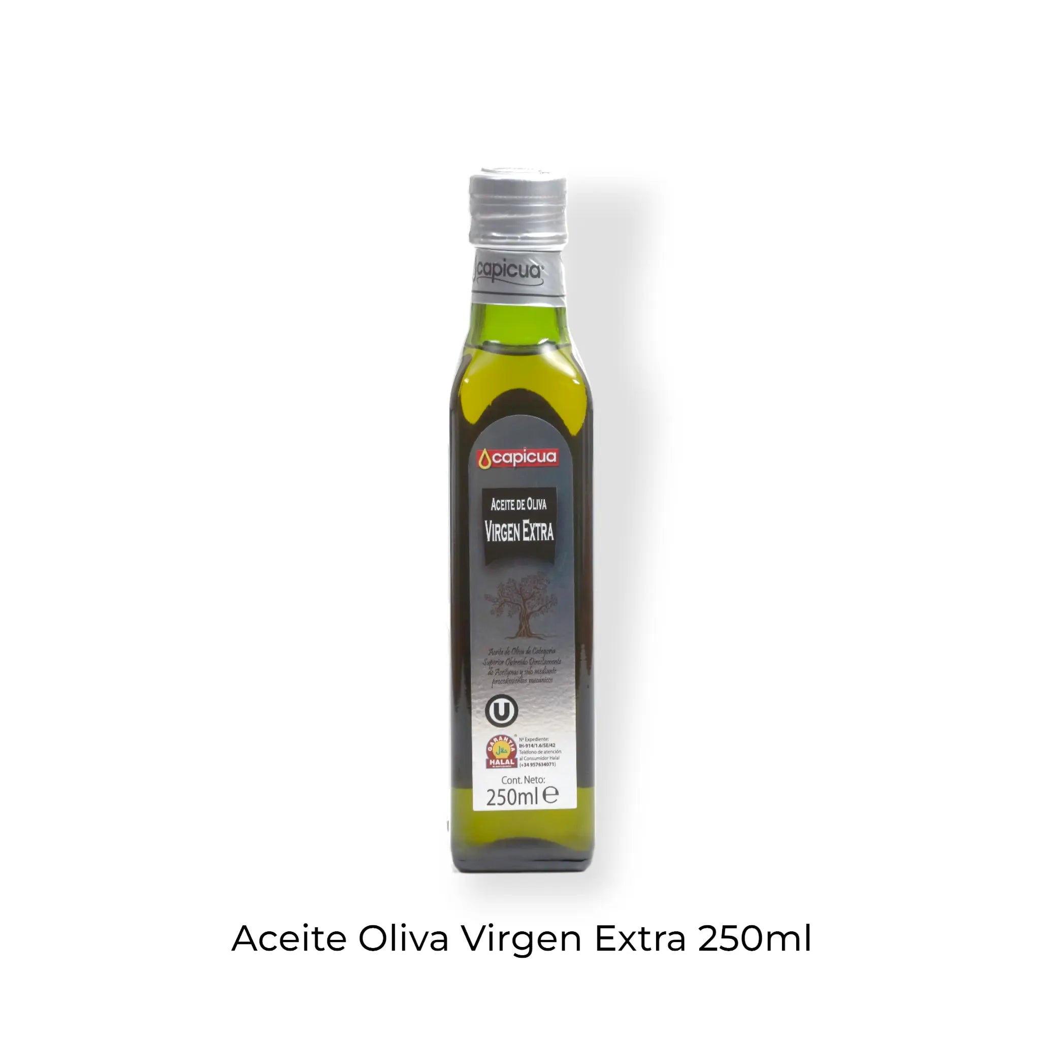 Capicua premium extra virgin olive oil in 250ml bottle