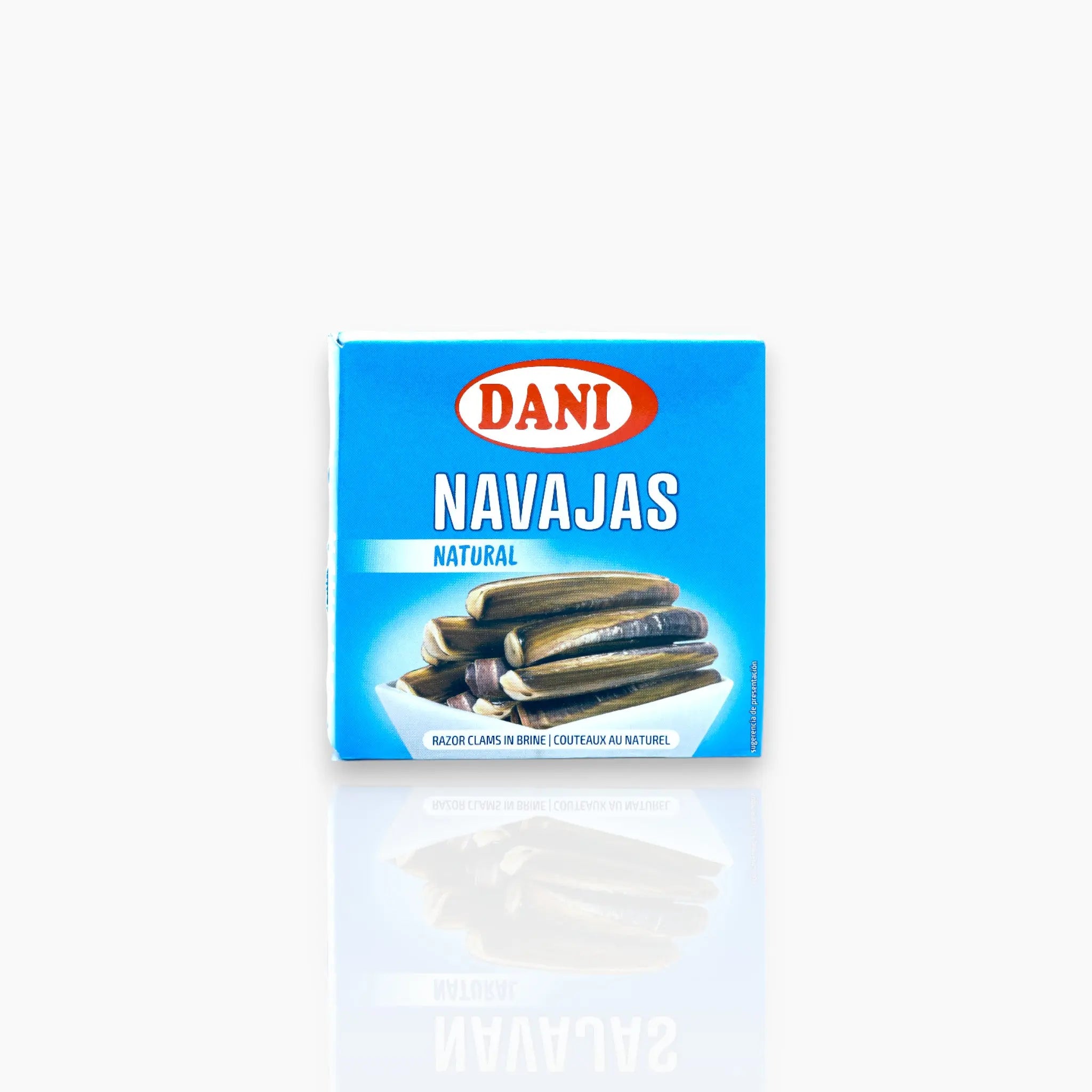 Dani Navajas Natural Razor Clams in Brine can