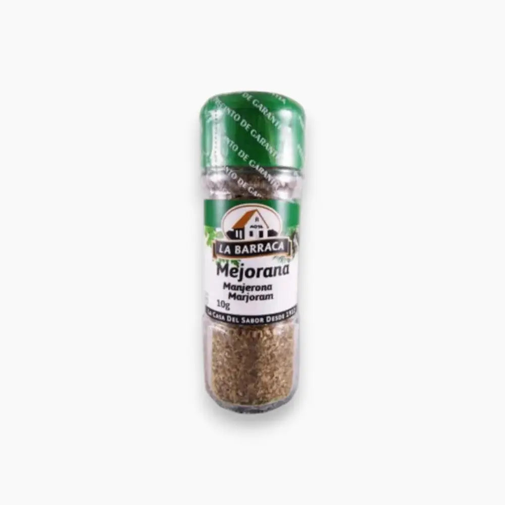 La Barraca dried marjoram 10g in a shaker bottle