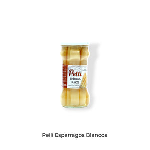 Pelli White Asparagus spears - tender and firm texture