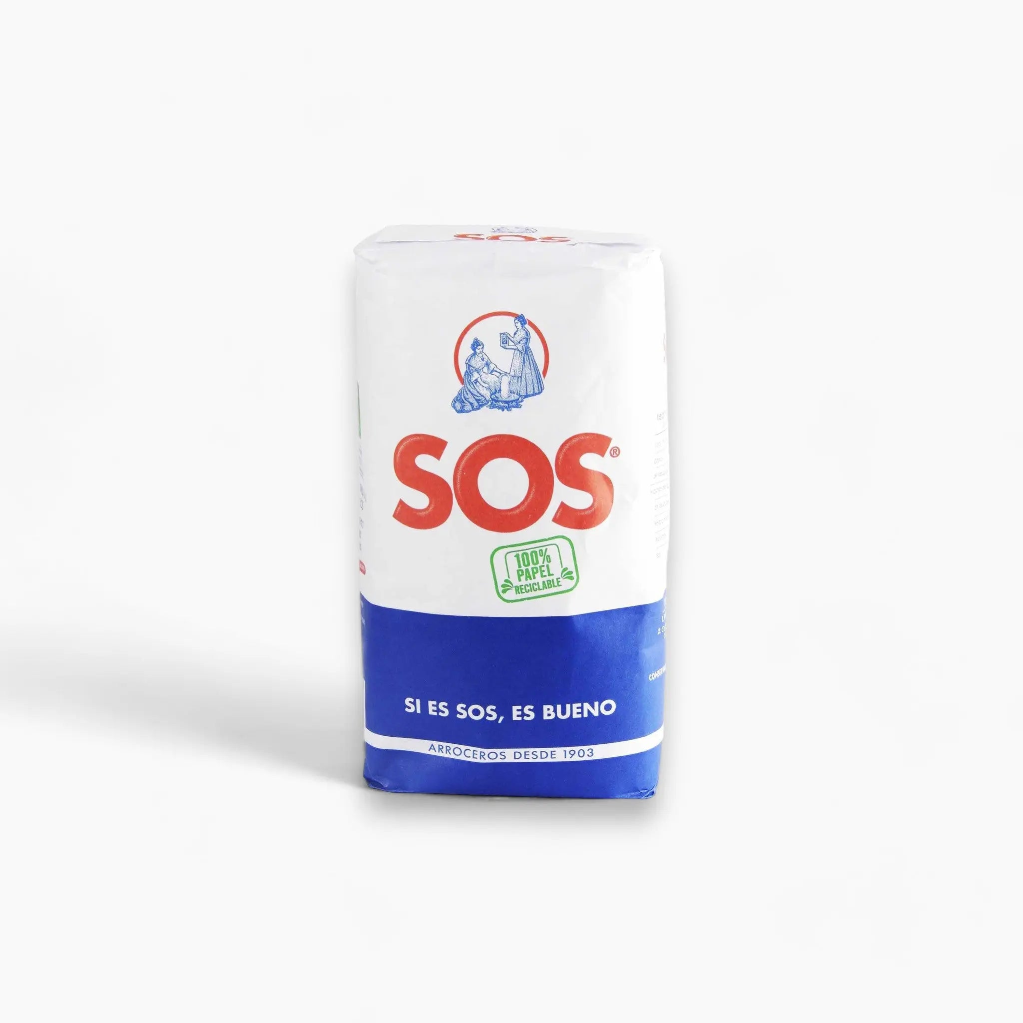 SOS White Rice 1kg | Premium Spanish Rice SOS