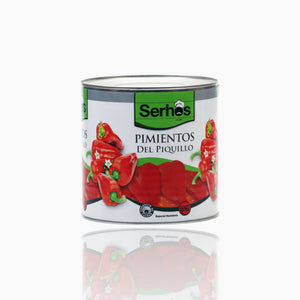 Serhos Pimientos del Piquillo 3kg - Can of premium-quality Piquillo peppers