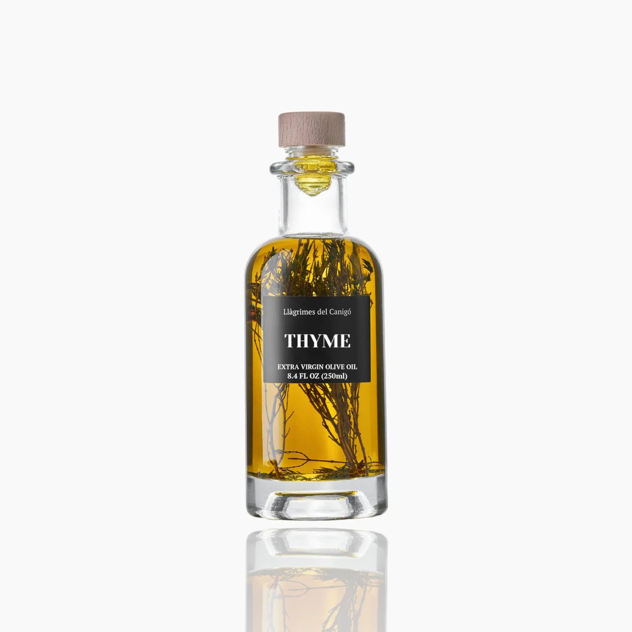 Thyme Infused Extra Virgin Olive Oil – 250ml Llàgrimes del Canigó