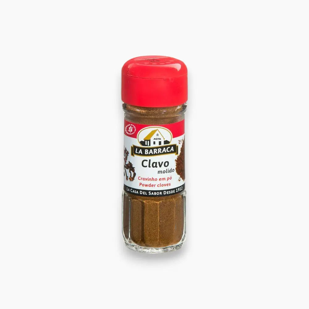 La Barraca Powder Cloves 24g in a glass bottle