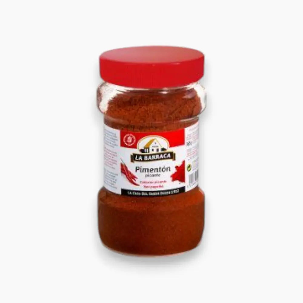 La Barraca Spicy Paprika 365g in a large container for cooking