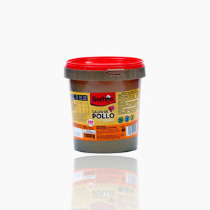 Serhos Soluble Chicken Broth 1kg - Premium chicken stock in a convenient container